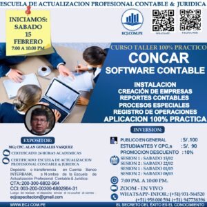 CONCAR - SOFTWARE CONTABLE